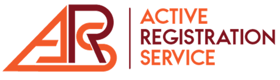 ACTIVE REGISTRATION SERVICE Logo